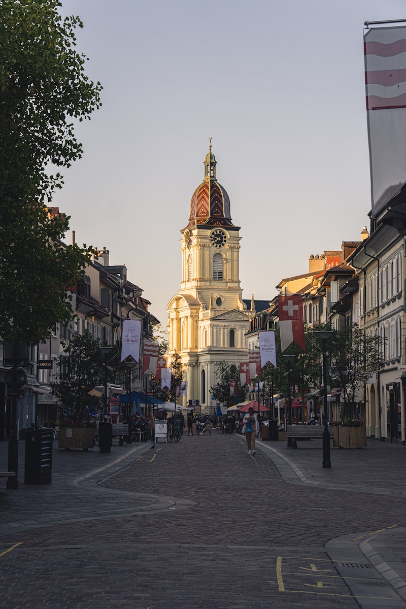 Vue de Morges et du lac Léman